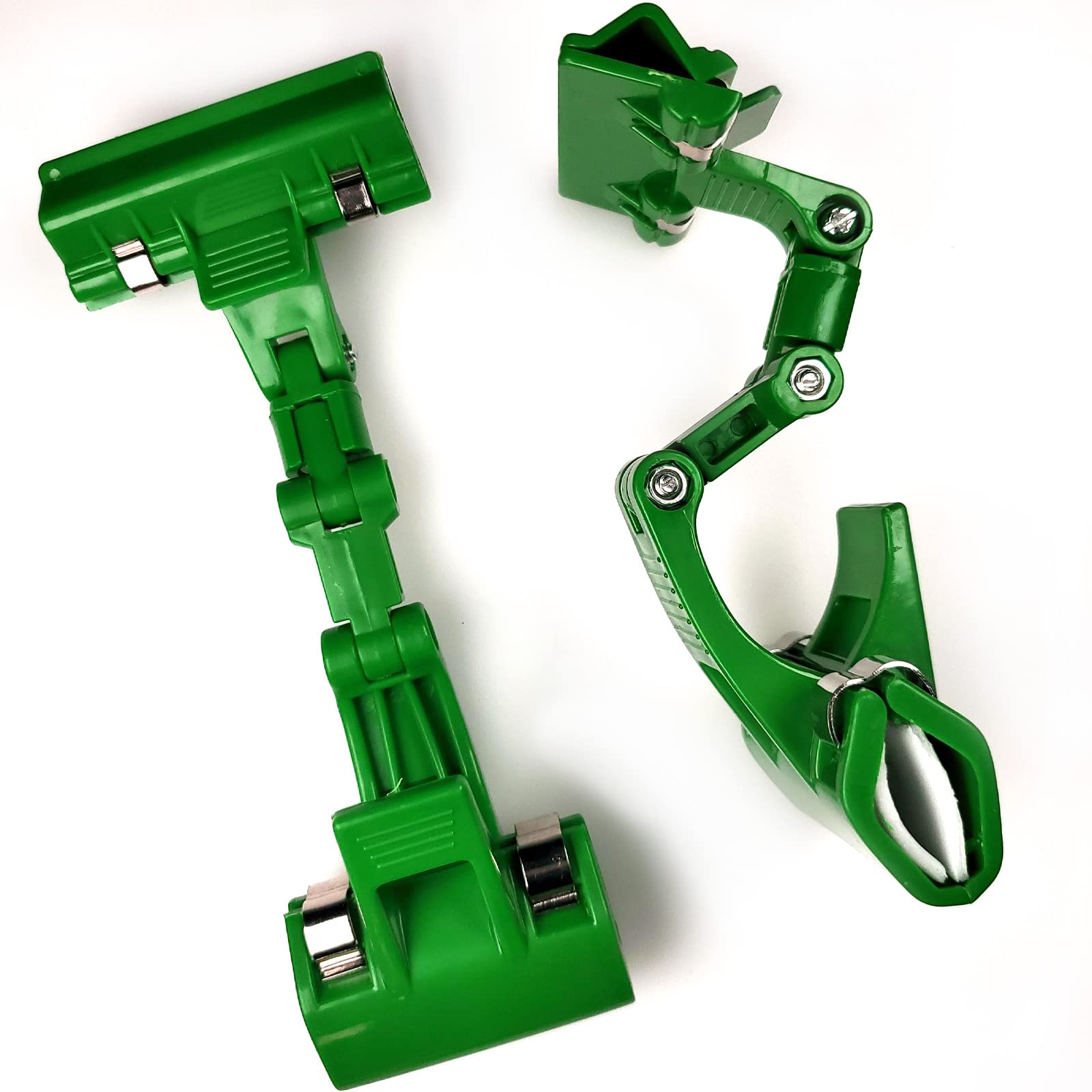 Adjustable Copy Holder Clip – Flexiable Docments Holder - Handy Artist Supplies Holder Canvas Clamp,Pack of 2 (Green)