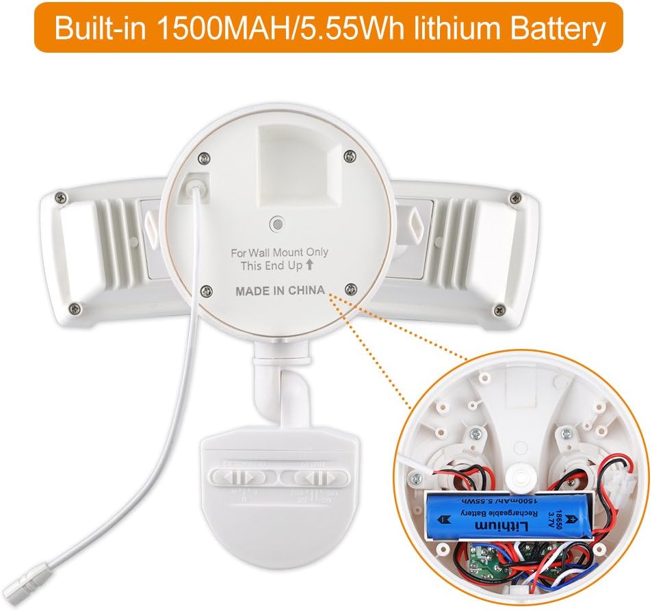 LEPOWER Solar LED Security Light, 950LM Outdoor Motion Sensor Light, 5500K, IP65 Waterproof, Adjustable Head Flood Light with 2 Modes Automatic and Permanent on, for Entryways, Patio, Yard