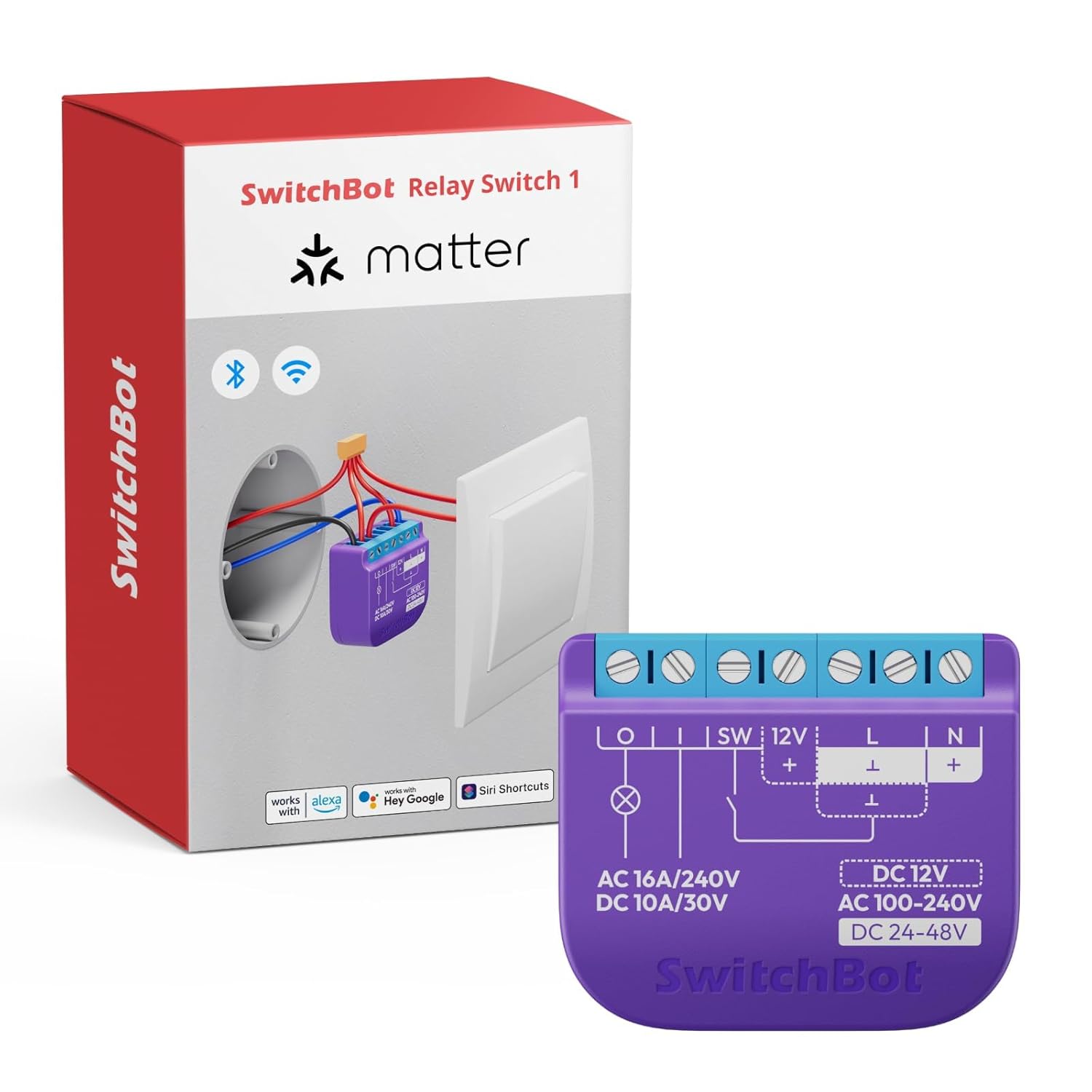 SwitchBot Smart Relay Switch (Relay Switch 1 US)