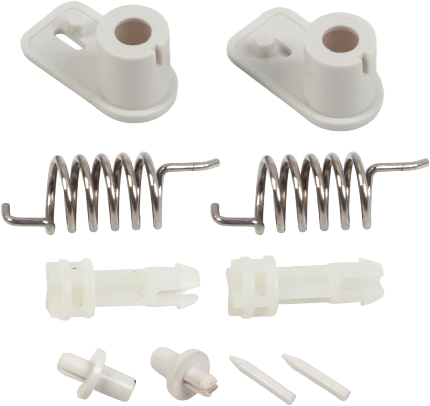 Left & Right Spring Assembly 3-in-1 Kit with Housing, Spring & Bolt Compatible with Dometic RV Camper Trailer Single Door Refrigerator Replace 2932754019 2932754027 2002236004 2002236012 2002238000
