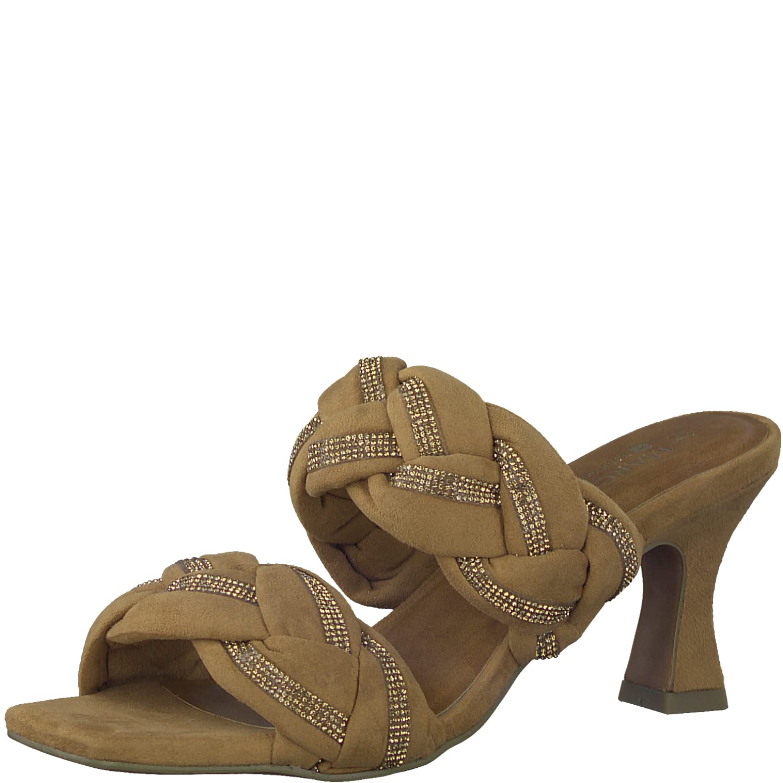 Marco Tozzi Women's 2-2-88309-20 Heel Mules, Almond Comb, 37 EU, Almond Comb, 5 UK