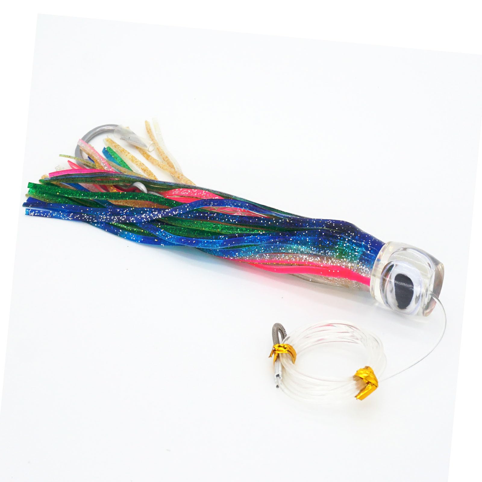Angelköder für Salzwasserangeln, 20,3 cm, für Mahi Marlin, Delfine, Waho, Fischköder, Angelköder für große Spiele, 5 Stück