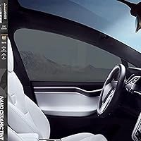 Vista 23 de MotoShield Pro 5% VLT película de nanocerámica para ventana de auto de 40” de ancho x 6’ de largo, rollo de 2 capas, alta rejección de calor