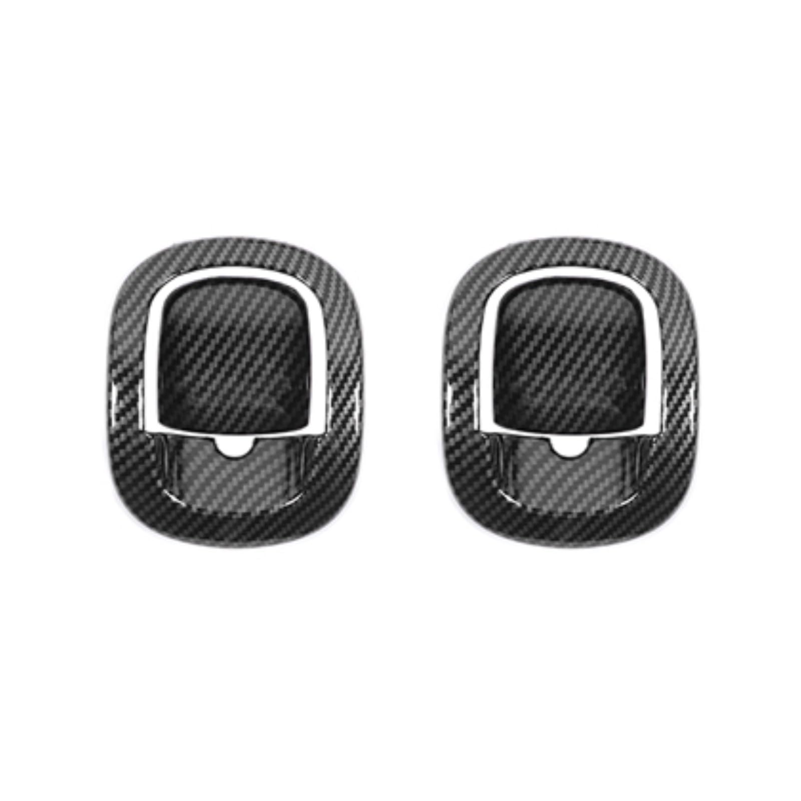 Center Control Grain Gear Shift Navigations Tail Light Accessorie Decoration Cover Compatible for Dodge Challenger 2015 UP Carbon Fiber(Type34)