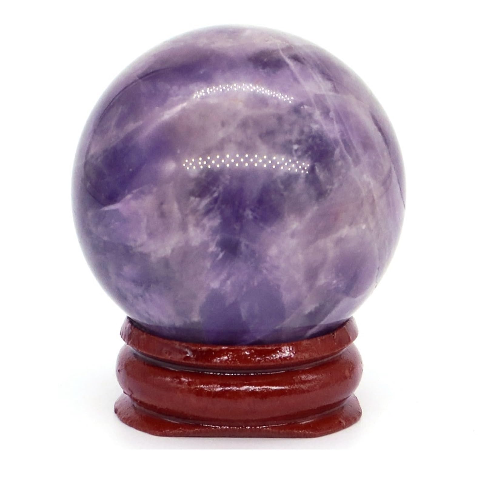 Crystal Sphere 40mm Quartz Stone Sphere Desk Household Display Globe