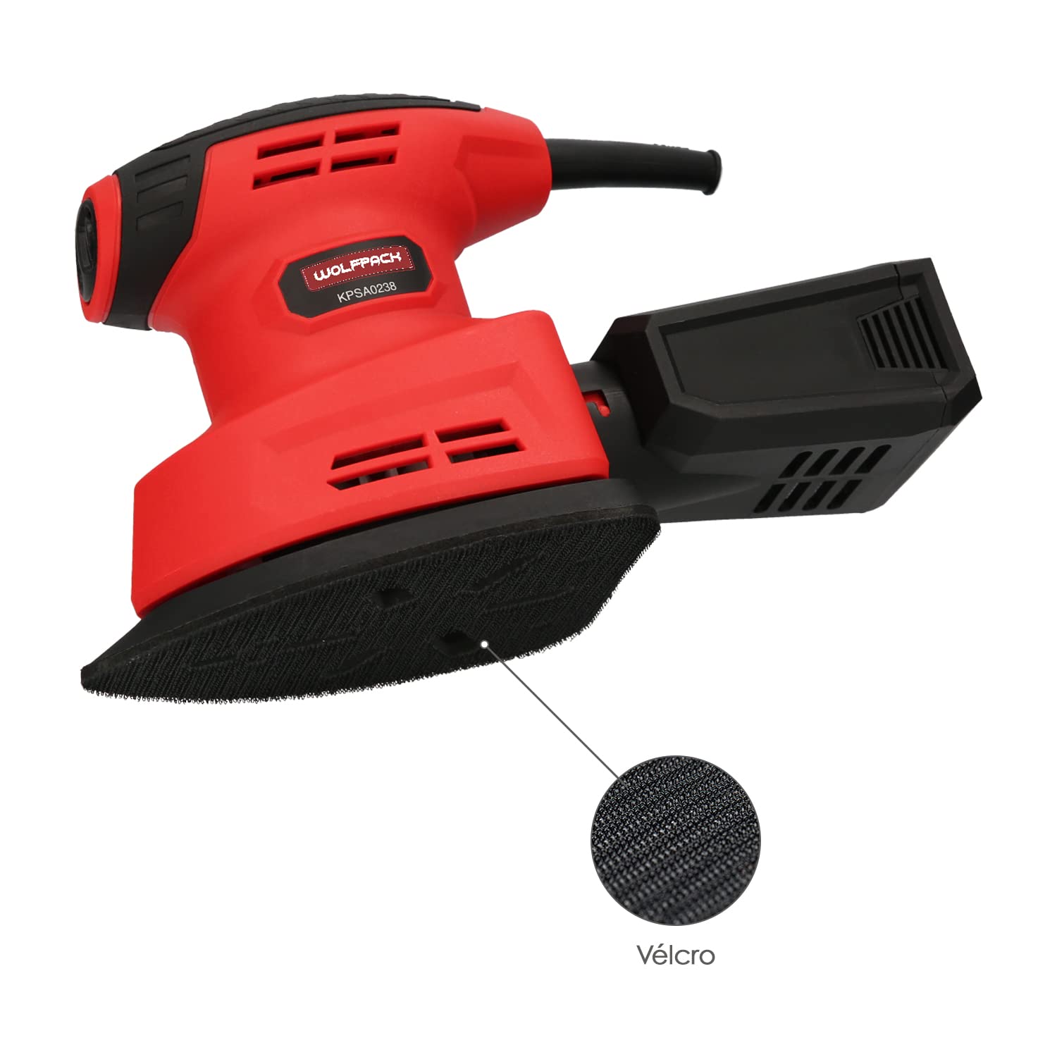 WOLFPACK LINEA PROFESIONAL Lijadora Wolfpack Delta 220 Watt. Lijadora Mouse Multifunción. Decapado, Lijado, Eliminar Oxido, etc.