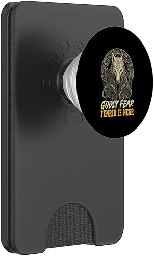 Miniatura 7 de Fenrir Wolf Viking Scandinavian Pride Norsemen Odins Wolf PopSockets Standard PopGrip
