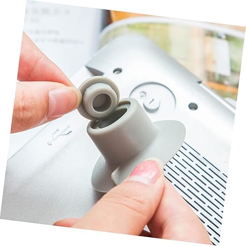 Miniatura 5 de KOMBIUDA Soporte portátil para computadora portátil, 8 piezas, cojín elevador redondo, base de elevación, soporte para computadora portátil