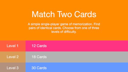 Match Two Cards - The Classic Game Of Concentration #TOP1