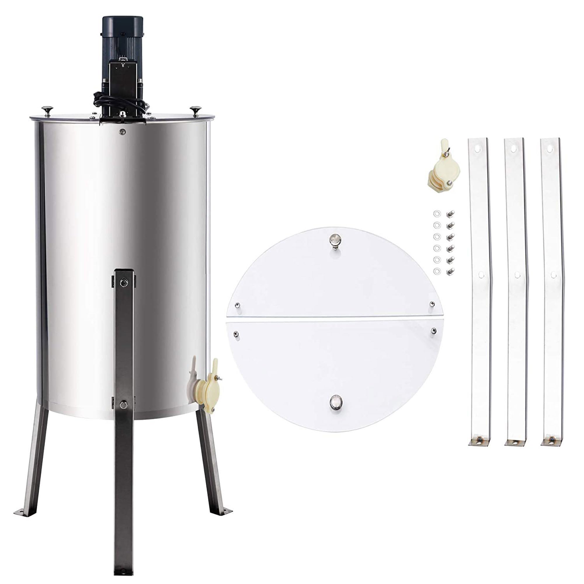 Amazon | 電気の 採蜜機 遠心分離機 はちみつ 蜂蜜分離器 2フレーム