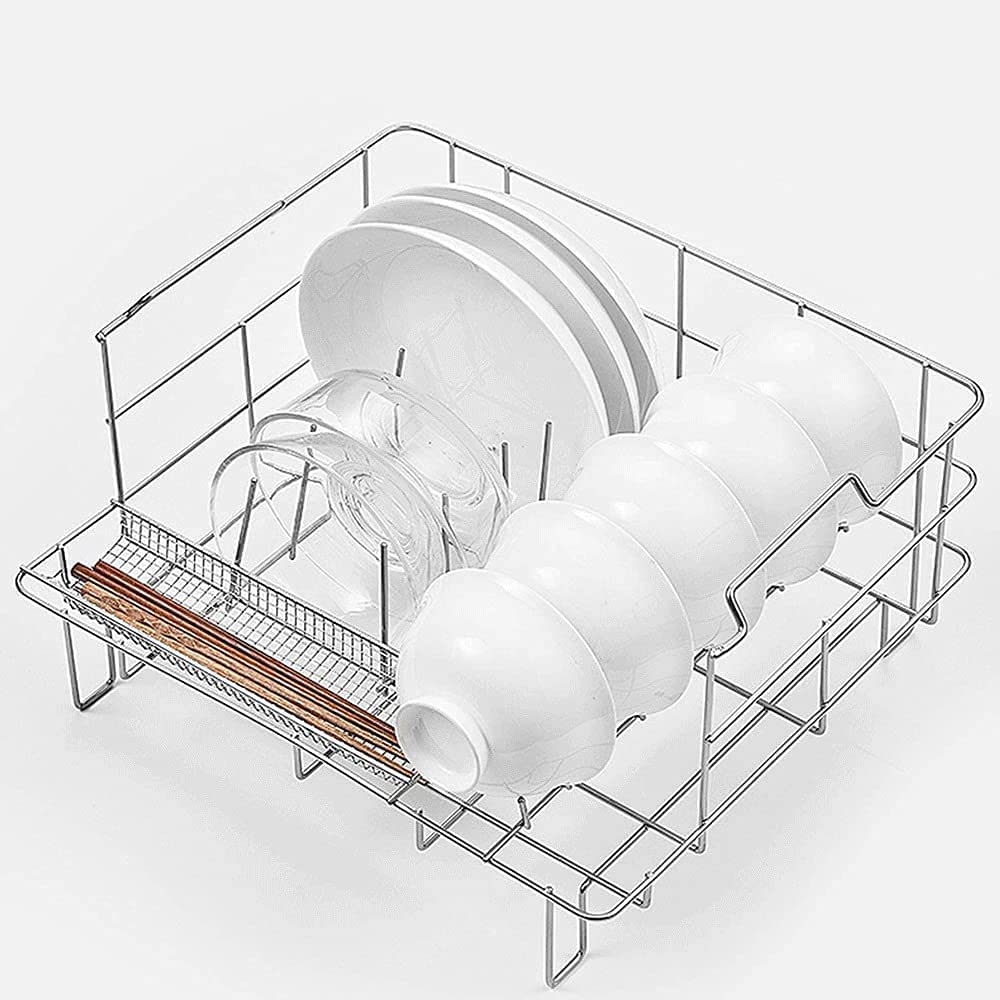 Lavavajillas portátil para encimera, lavavajillas compacto con estante de ajuste, para apartamentos, oficina y cocina en casa