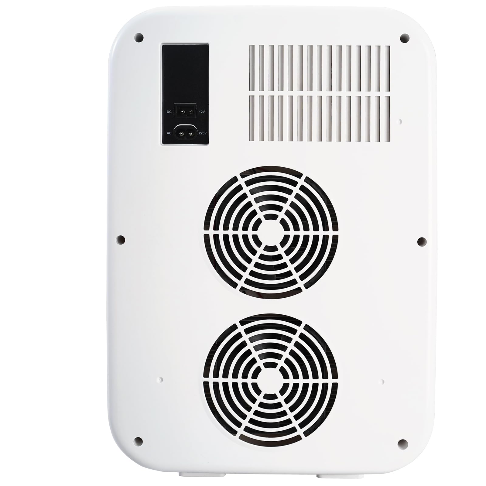 VEVOR Mini Frigorífico Cosmético 20 L 22 Latas de 330 ml Mini Refrigerador Portátil Modo de Frío y Calor Temperatura de -9~65 °C Frigorifico Pequeño para Alimentos Bebidas Medicinas Cosméticos, Blanco