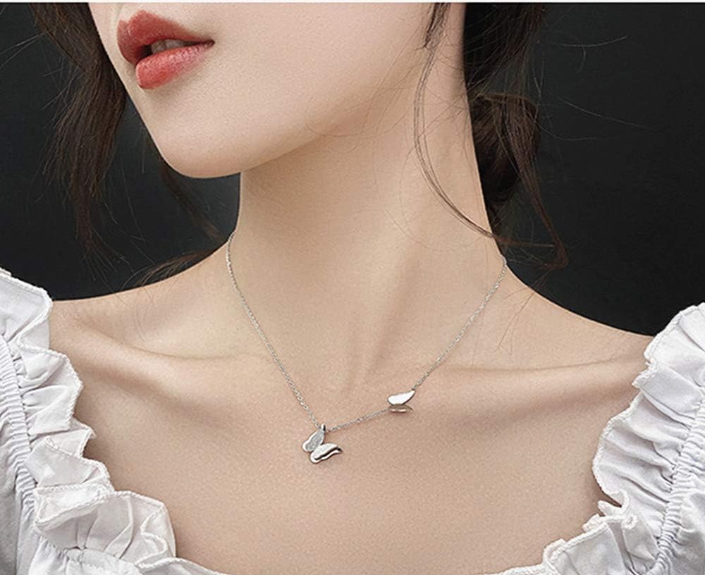Stainless Steel Butterfly Stud Earrings Frosted 18k Rose Gold Plated Jewelry for Women