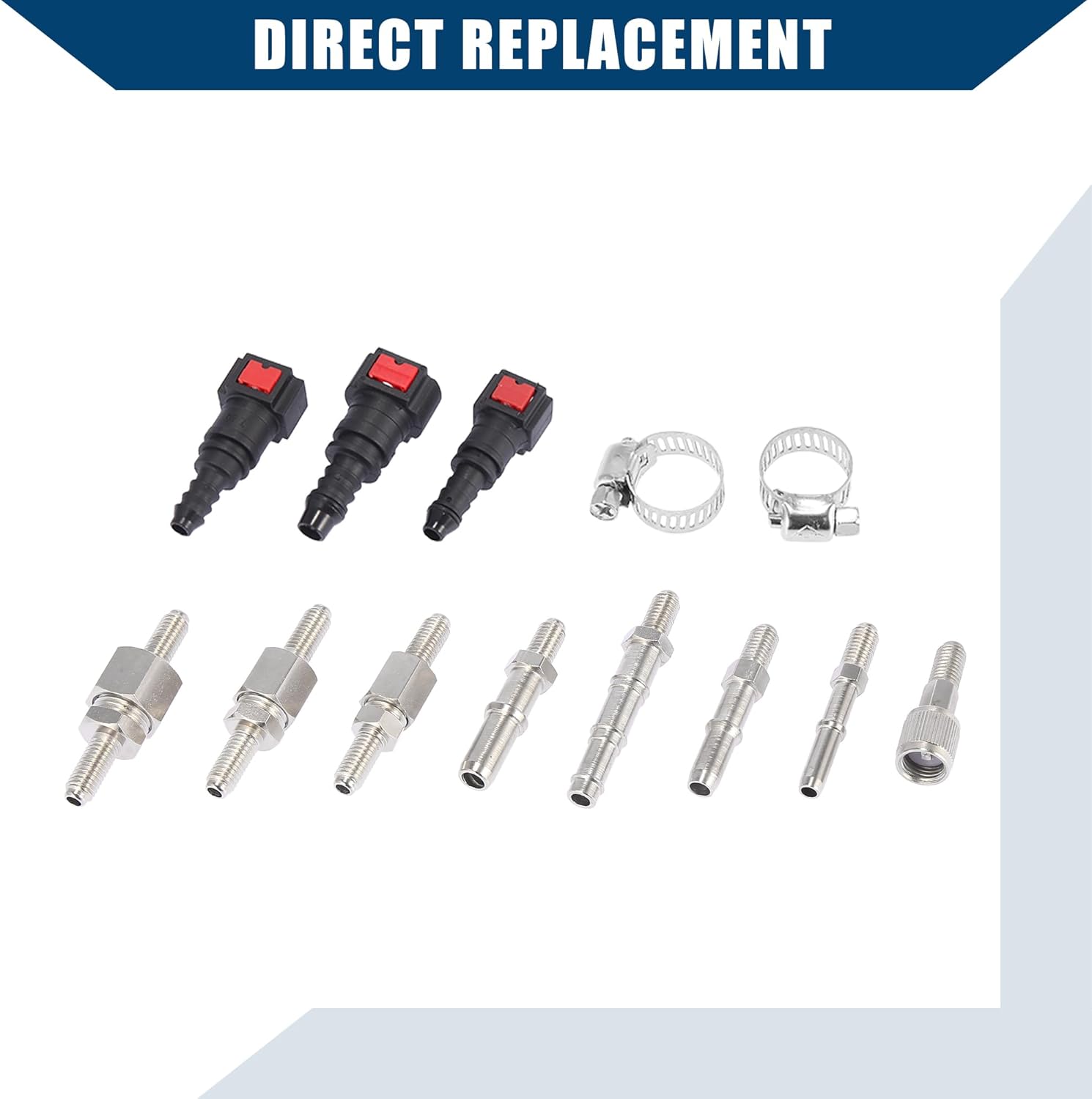 Fuel Injection Systems Cleaning Tools for Petrol EFI Throttle/Front Fuel System Cleaner Kit 600ML 140PSI C80 for Car/Durable Metal / 1Set Silver Tone