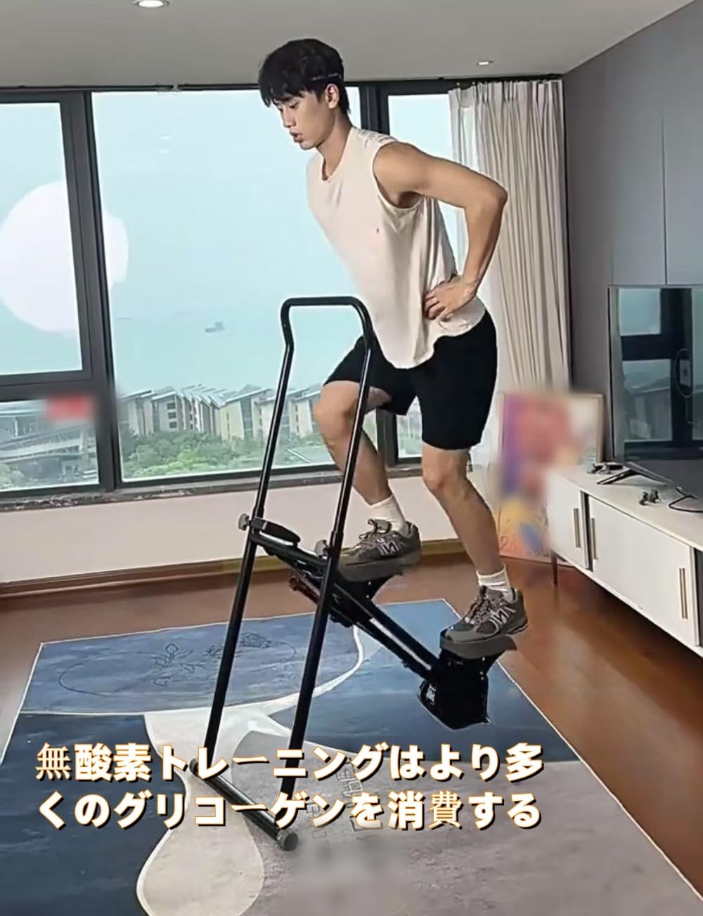 Amazon | Kiwet階段昇降機多機能ステッパーフィットネスホーム