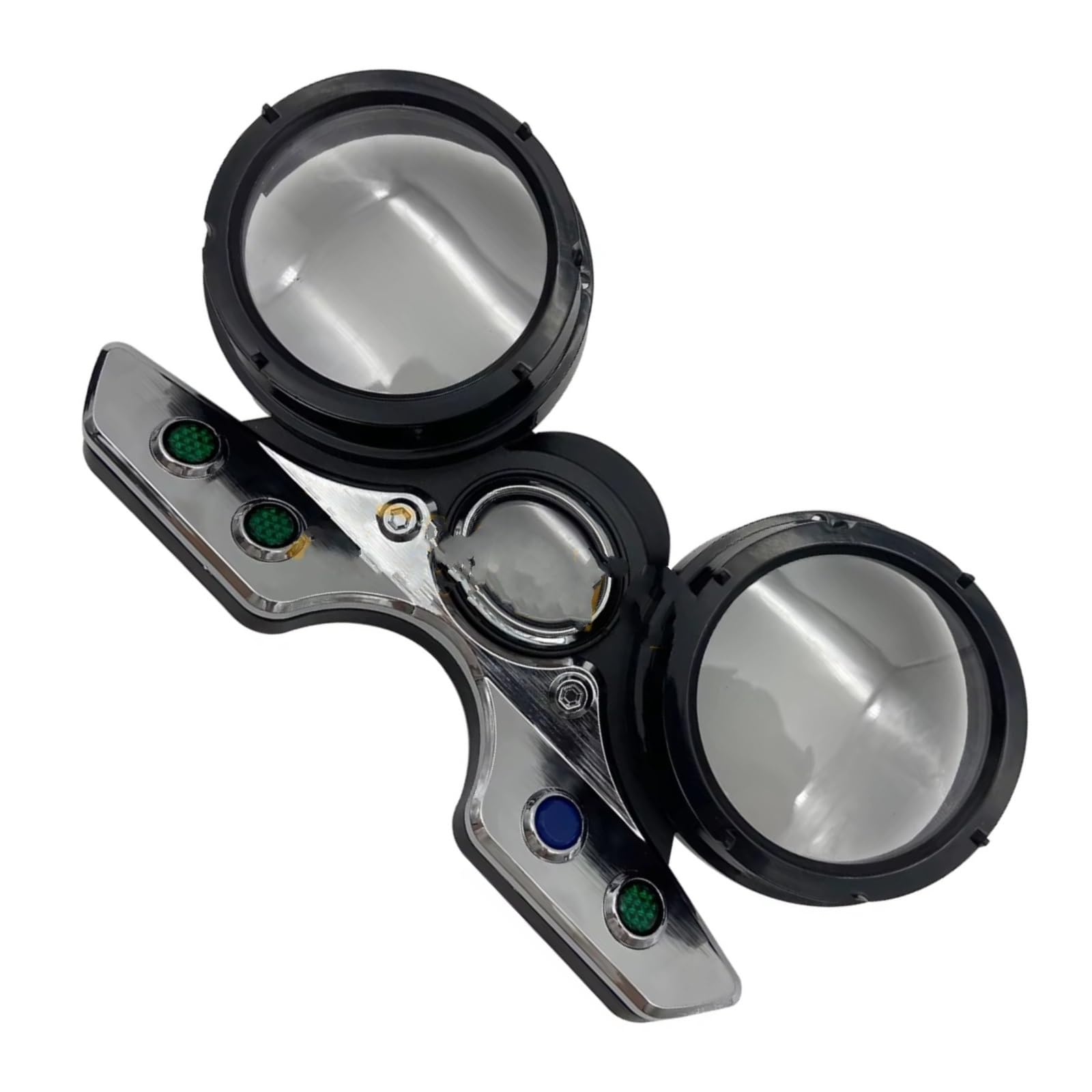 Tachorahmenabdeckung Kompatibel Mit Suzuki Für GSX400 Für GSX750 Für GSX1200 Motorrad-Instrumentenkoffer, Tachometer, Drehzahlmesser, Instrumentenkoffer