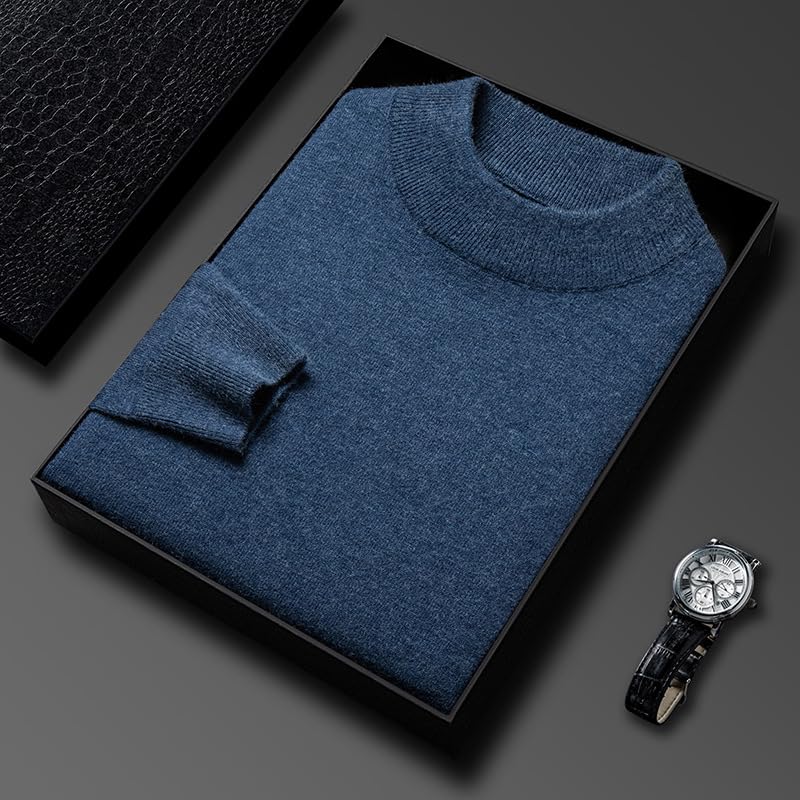 Men's Winter Thickened Warm Bottoming Sweater4