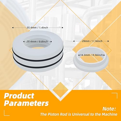 Kit de reparación de bomba de pistón 704586 Pistón Rod 704551 para Titan Impact 440 540 640 Wagner 320 321 Airless Sprayer Aftermarket