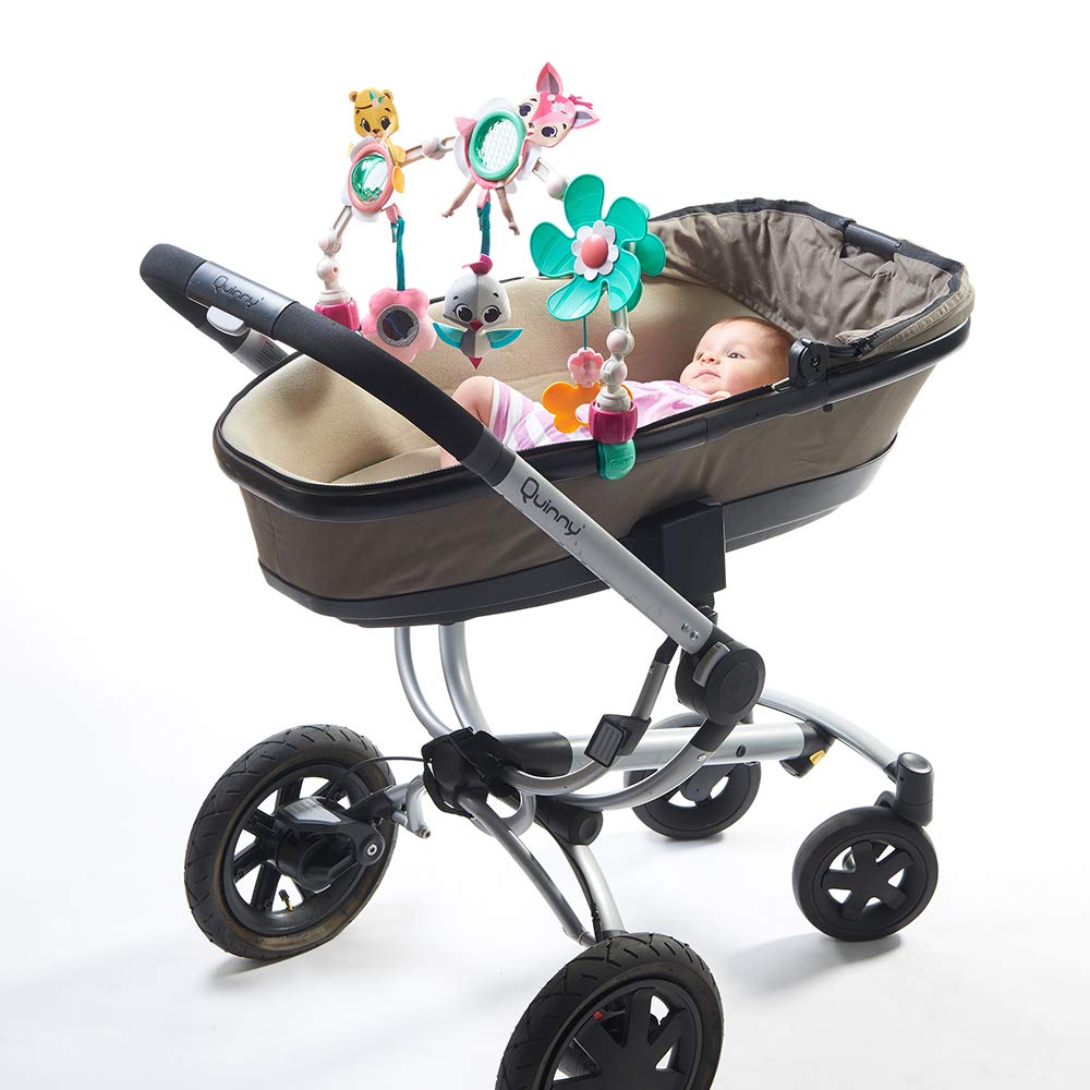 Tiny Love Arche d’activité Sunny Stroll avec Hochets, dès la Naissance, Clips de Fixation Universels Compatibles avec toutes les Poussettes ou Landaus, Collection Tiny Princess Tales