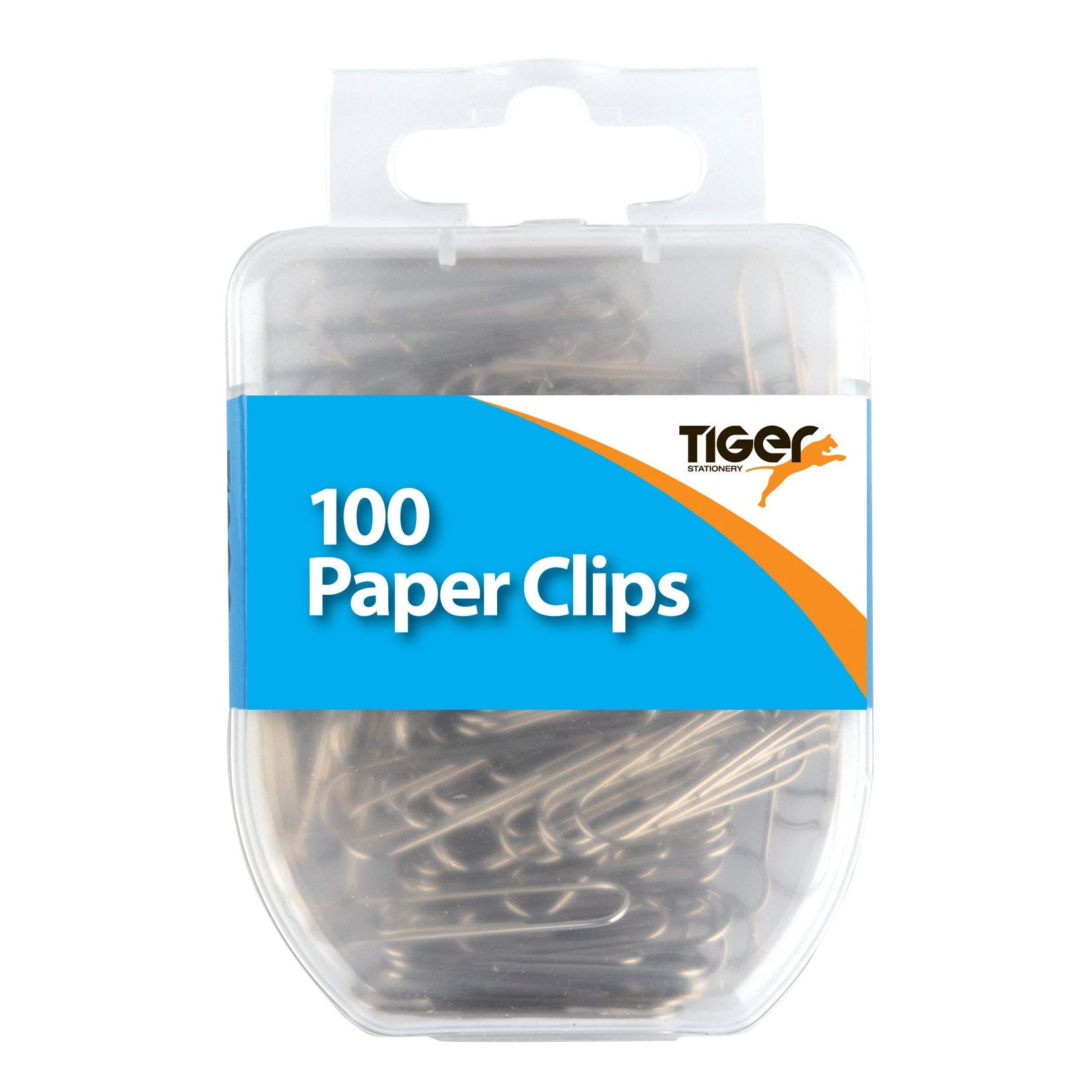100 Tiger Essentials Paper Clips
