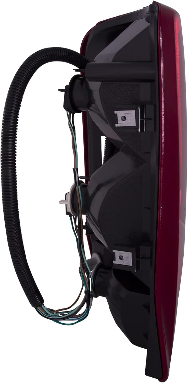 HEADLIGHTSDEPOT Tail Light Red Signal Lens Left Driver Compatible with 2002-2006 Escalade/ 2003-2006 ESV