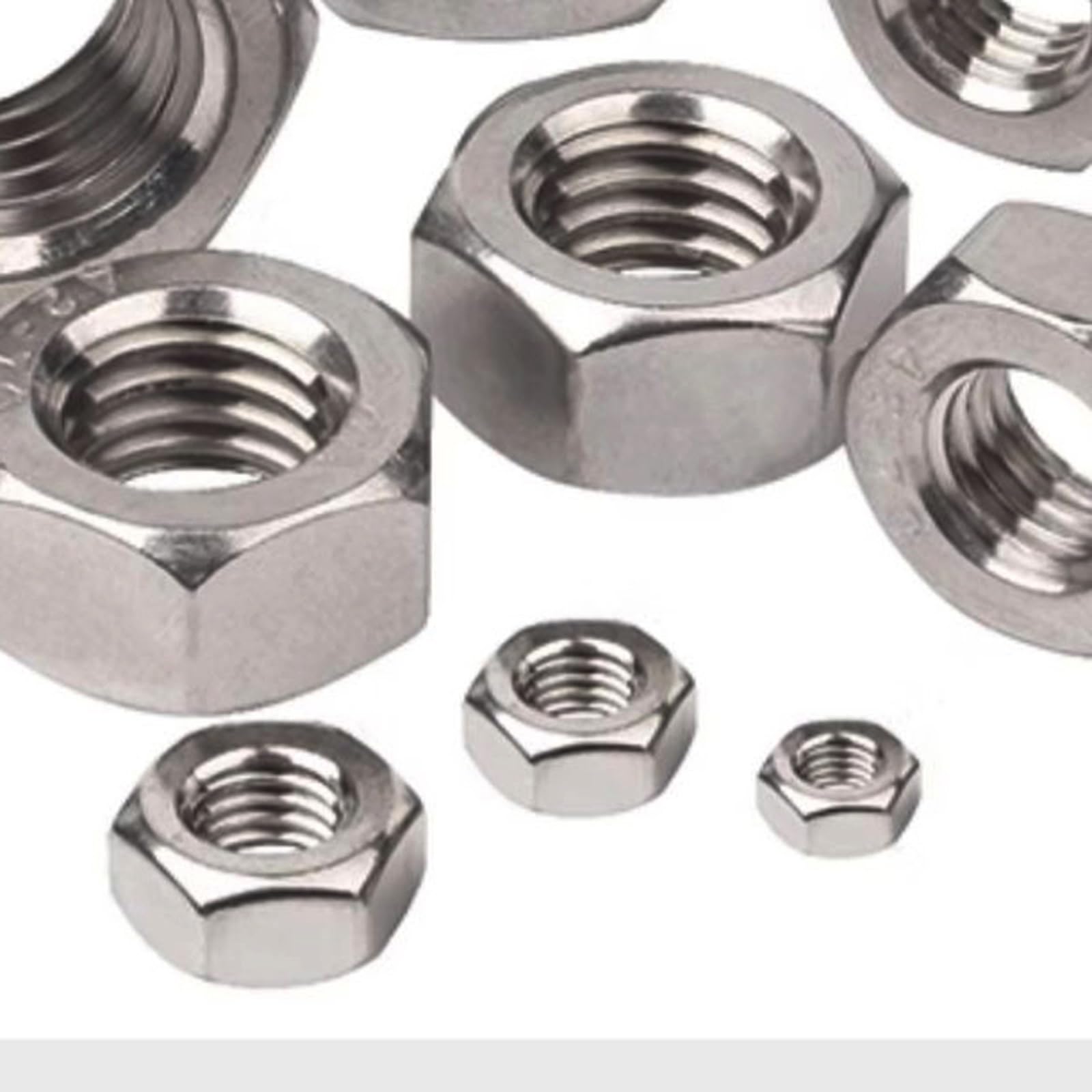 Tuercas Hexagonales De Acero Inoxidable 304 M8 M10 M12 M14 M16 M18 M20 M22 M24 M27 M30 M33 M36 M39 M42 M45 M48 M52 M56 M64(1pcs M64)
