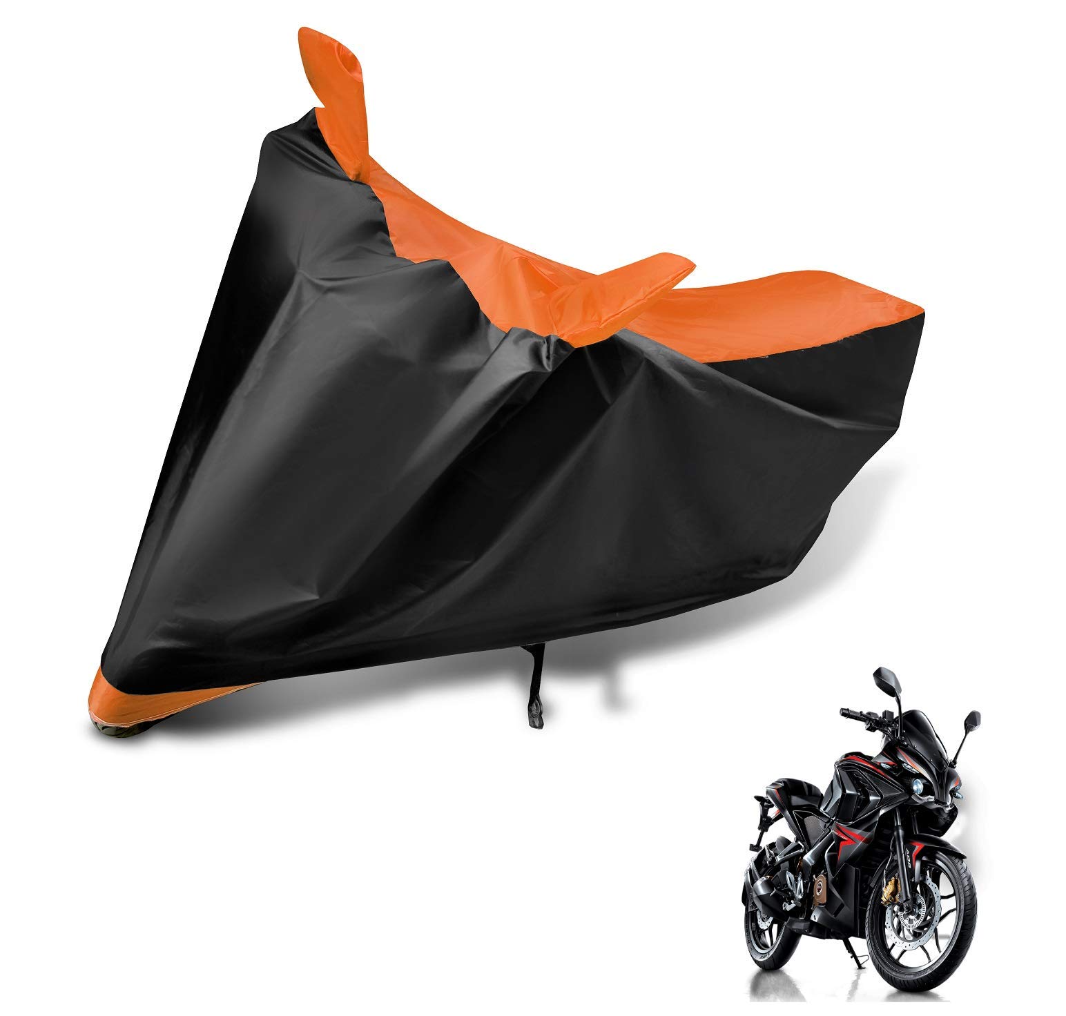 Euro Care Bajaj Pulsar RS 200 Bike Cover Waterproof/Pulsar RS 200 Bike Cover/Bike Cover Pulsar RS 200 Waterproof/Pulsar RS 200 Body Cover/Bike Body Cover Pulsar RS 200 (Black, Orange) (B08WYLR6F1) Amazon Price History, Amazon Price Tracker