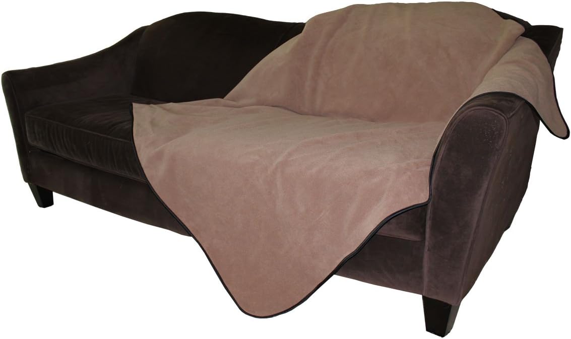 Mambe 100 Waterproof Pet Blanket (Medium 48"x 58", Cappuccino) Pet Supplies