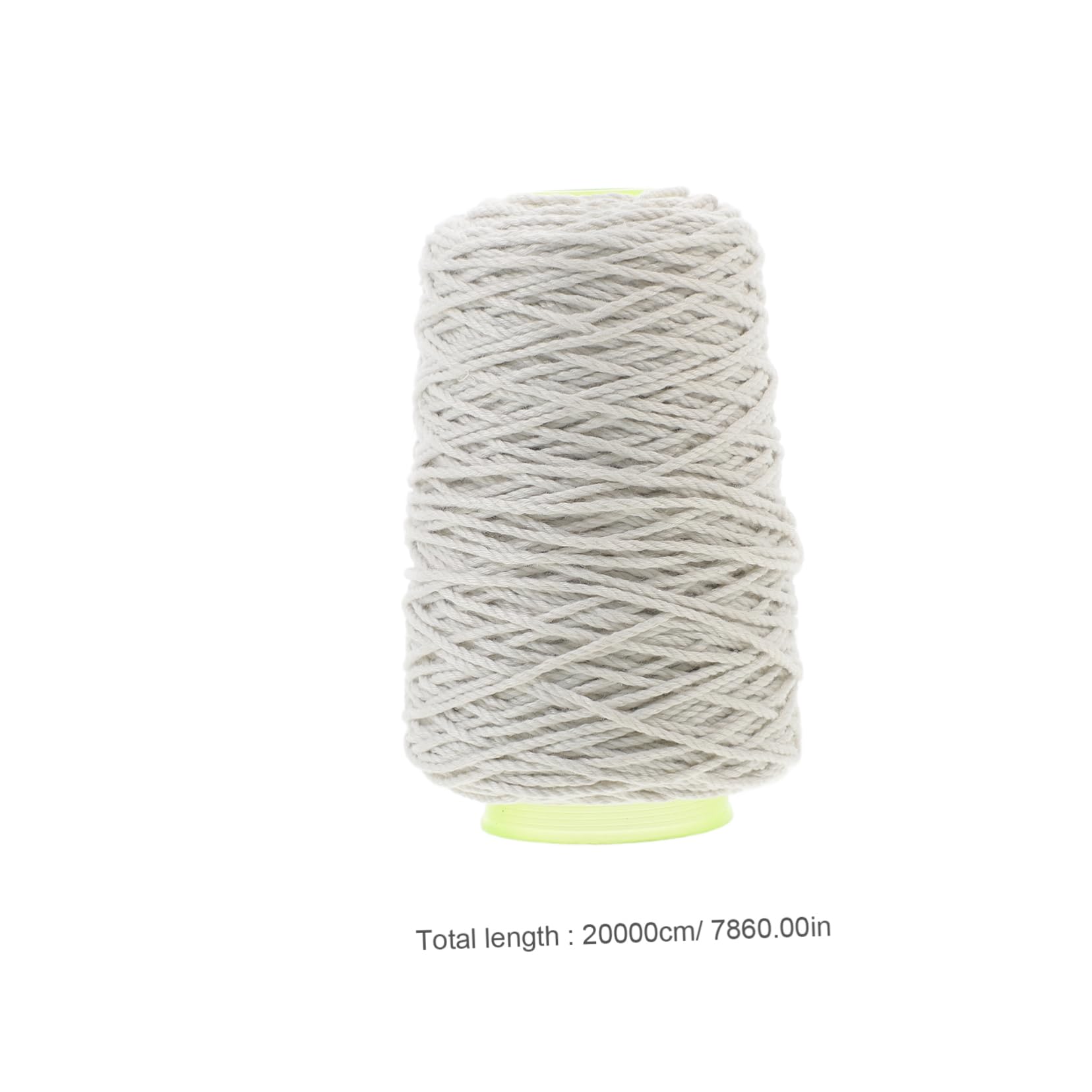 KONTONTY 1 Roll Heavy Duty Cotton Twine Decorative Twine String for Crafts Gardening for Wrapping DIY Projects Festive Decorations