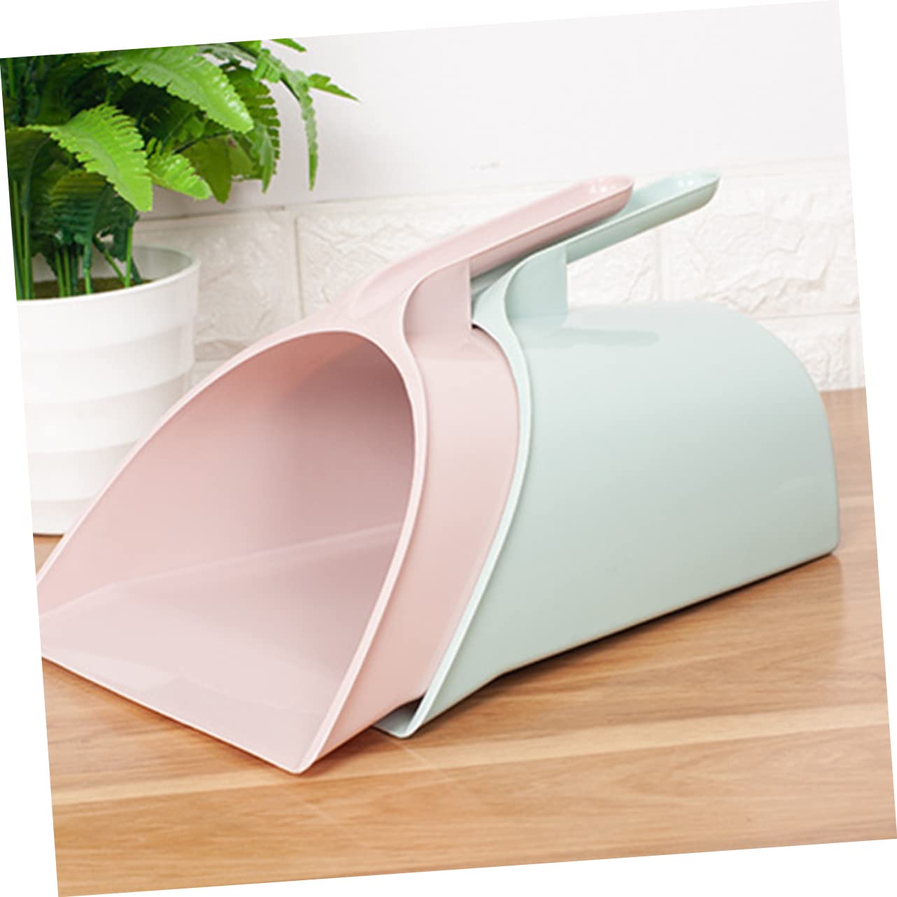 CHILDWEET 2stücke Handheld Müllschaufel Praktische Mini-reinigungsschaufel Für Büro Und Zuhause Tragbar Vielseitig Einsetzbar Skandinavischem Für Einfache Abfallentsorgung