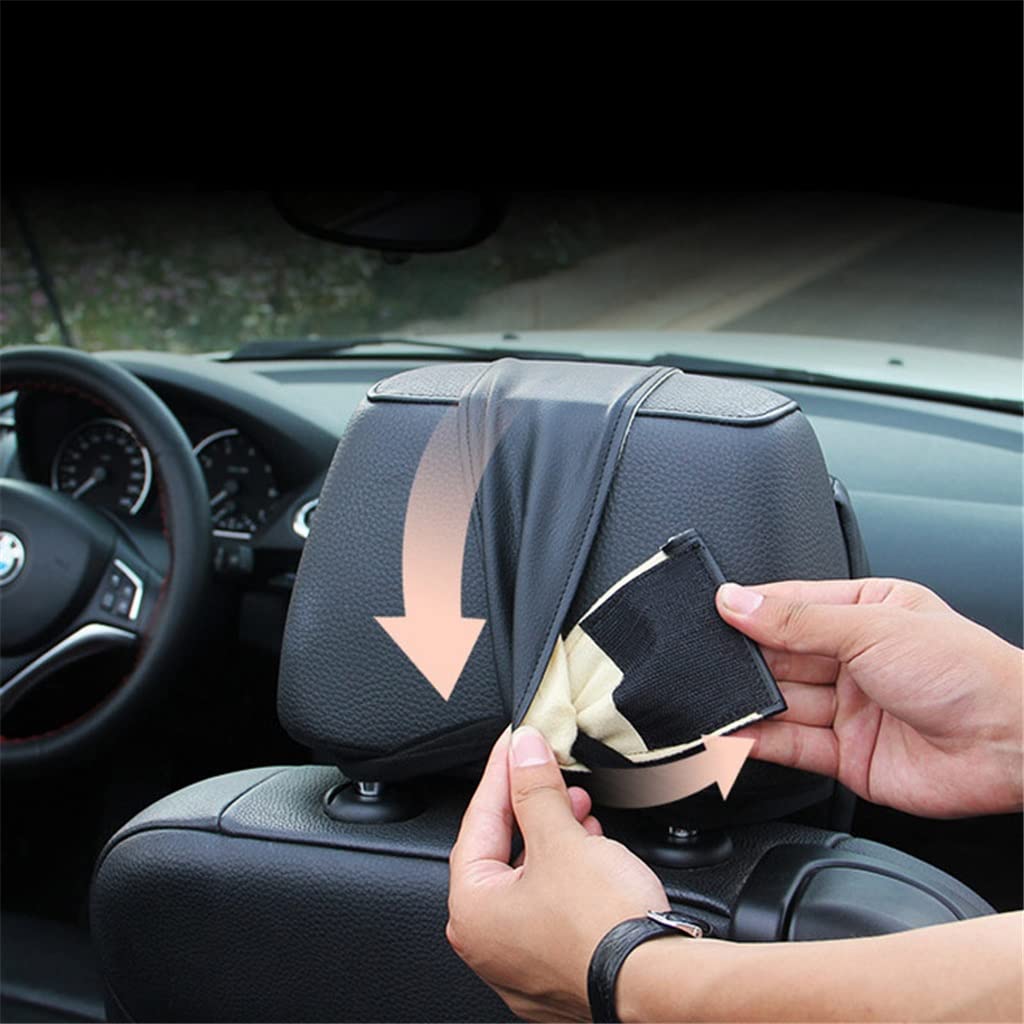 Imbottitura per poggiatesta per seggiolino Auto Cuscino in Memory Foam 3D Supporto per Sollievo dal Collo in Tessuto a Rete Traspirante Cuscino in Memory Foam