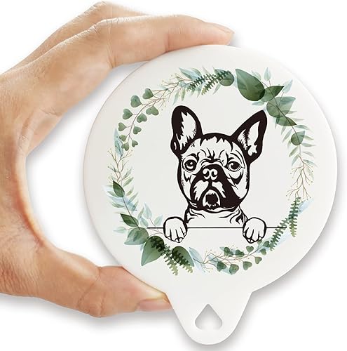 Tapa para lata de comida de bulldog francés, regalos para dueños de bulldog francés para mujeres, tapa de comida de bulldog francés, regalos de disponible en Yaxa Colombia