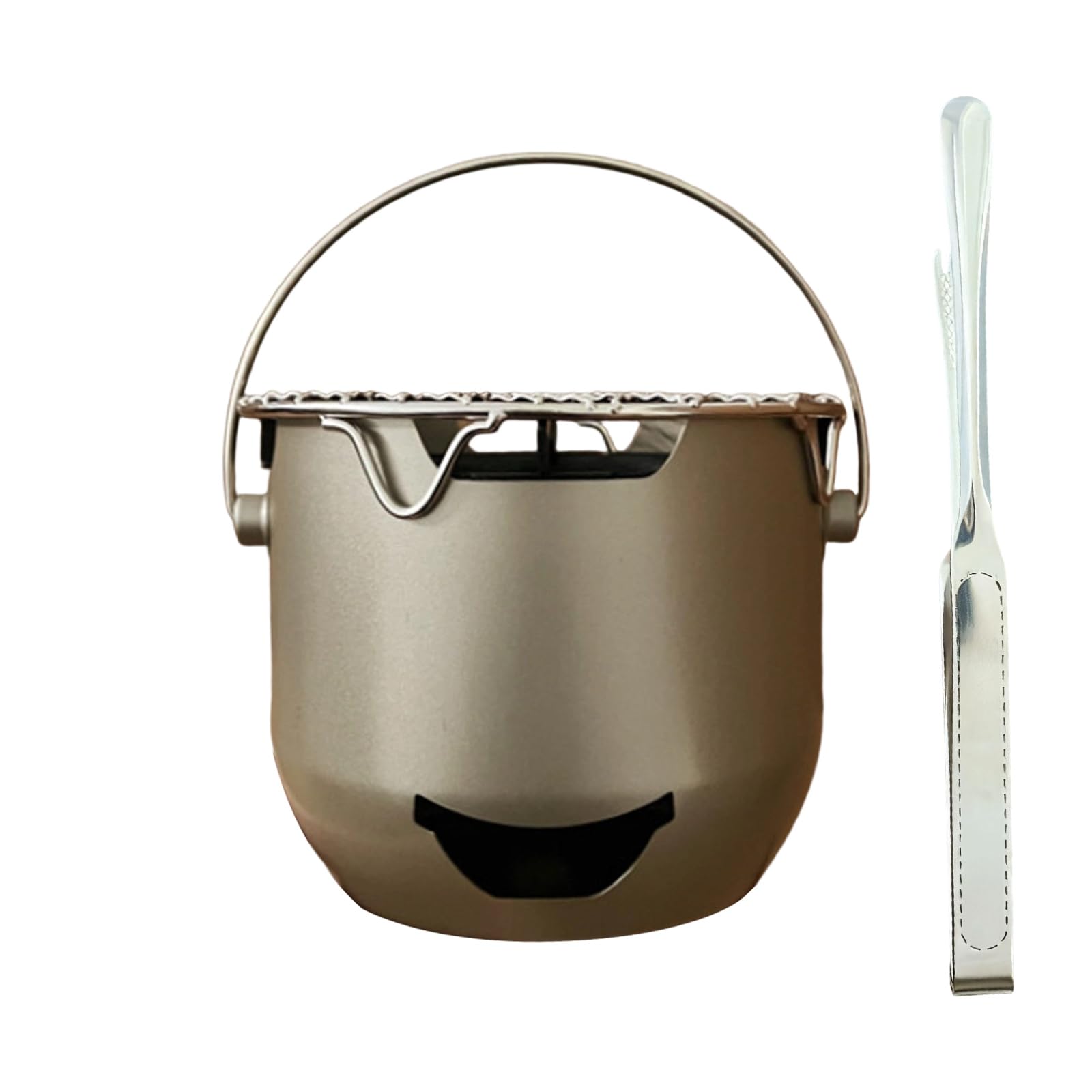 Jazuaiao Multifunctional Portable Stove for Grilling Heating and Boiling Water Functional Outdoors Cooking Solution Campings Enthusiasts Outdoors Cooker