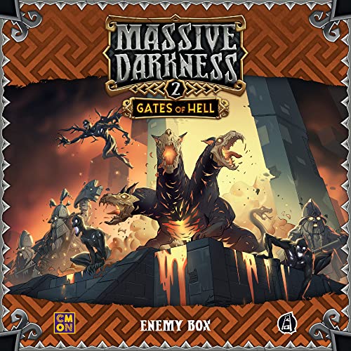 Massive Darkness 2 Expansion Enemy Box Gates of Hell miniatura 2
