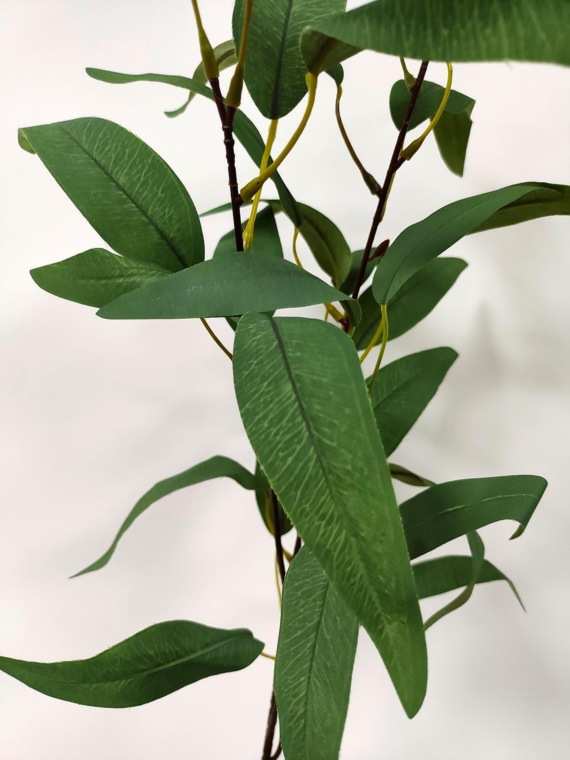 Kiko 6 pcs of Artificial Eucalyptus Single 37" (95cm) Fake Plant for Office, Gymnasium Room, Living Room, Dinner Room, Shopping mall, and Other Decoration, Artificial Plant for Indoors.