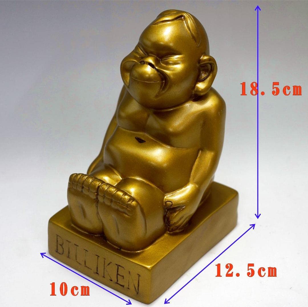 Amazon.co.jp: 幸福の神様 ビリケン 高さ 約185cm 金運 開運 商売