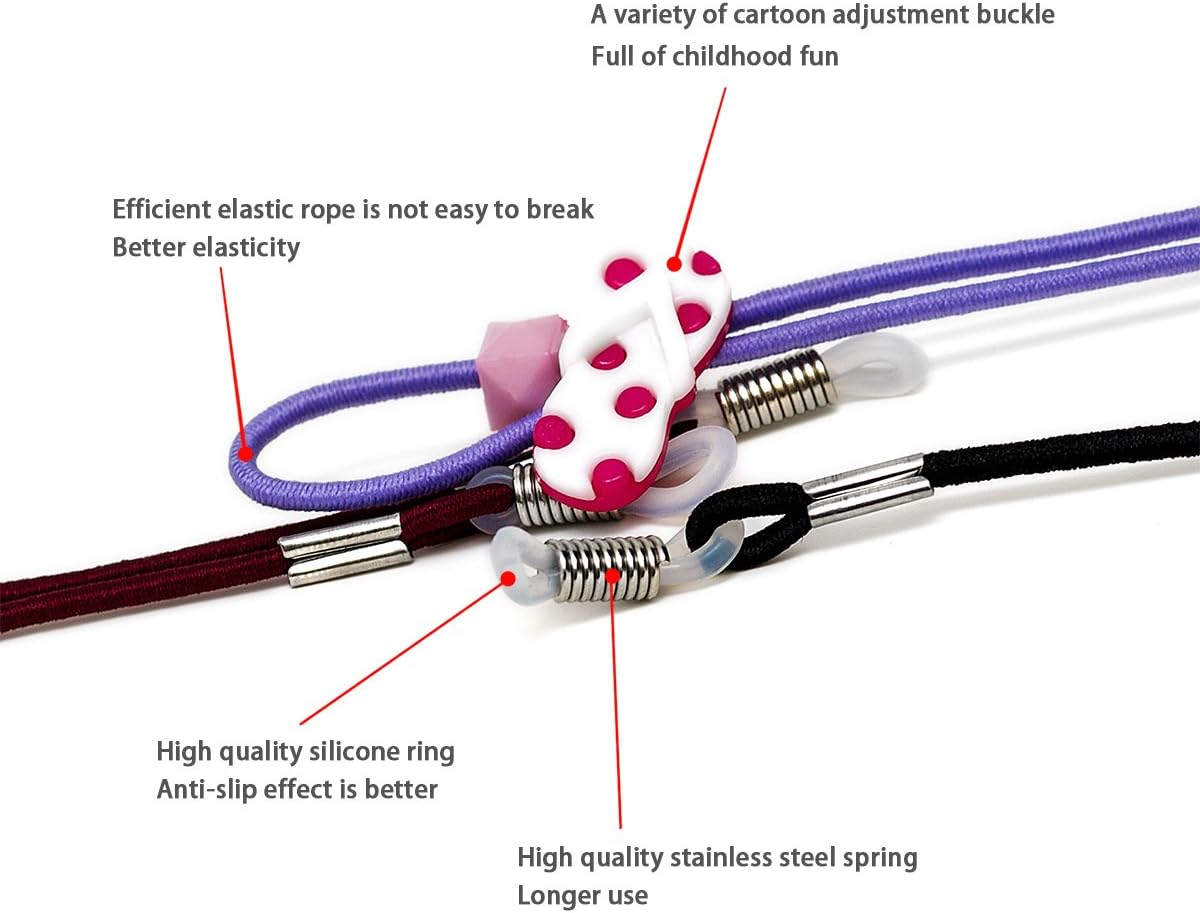 50% оƒƒ Dіѕсоunt Kids Glasses Strap (Pack of 12) Eyeglasses Straps for Girls, Glasses Holder/Glasses Lanyard for Kids
