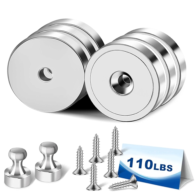 独角兽MAG强力磁铁一组，螺钉安装，拉力110磅