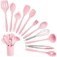 VINATO Set di Utensili da Cucina in Silicone, 12 Pezzi