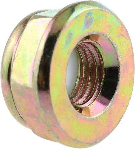 Miniatura 5 de Tuerca de rosca universal M10x1.25 Tuerca de tornillo inversa de metal para recortadora de césped 5pcs