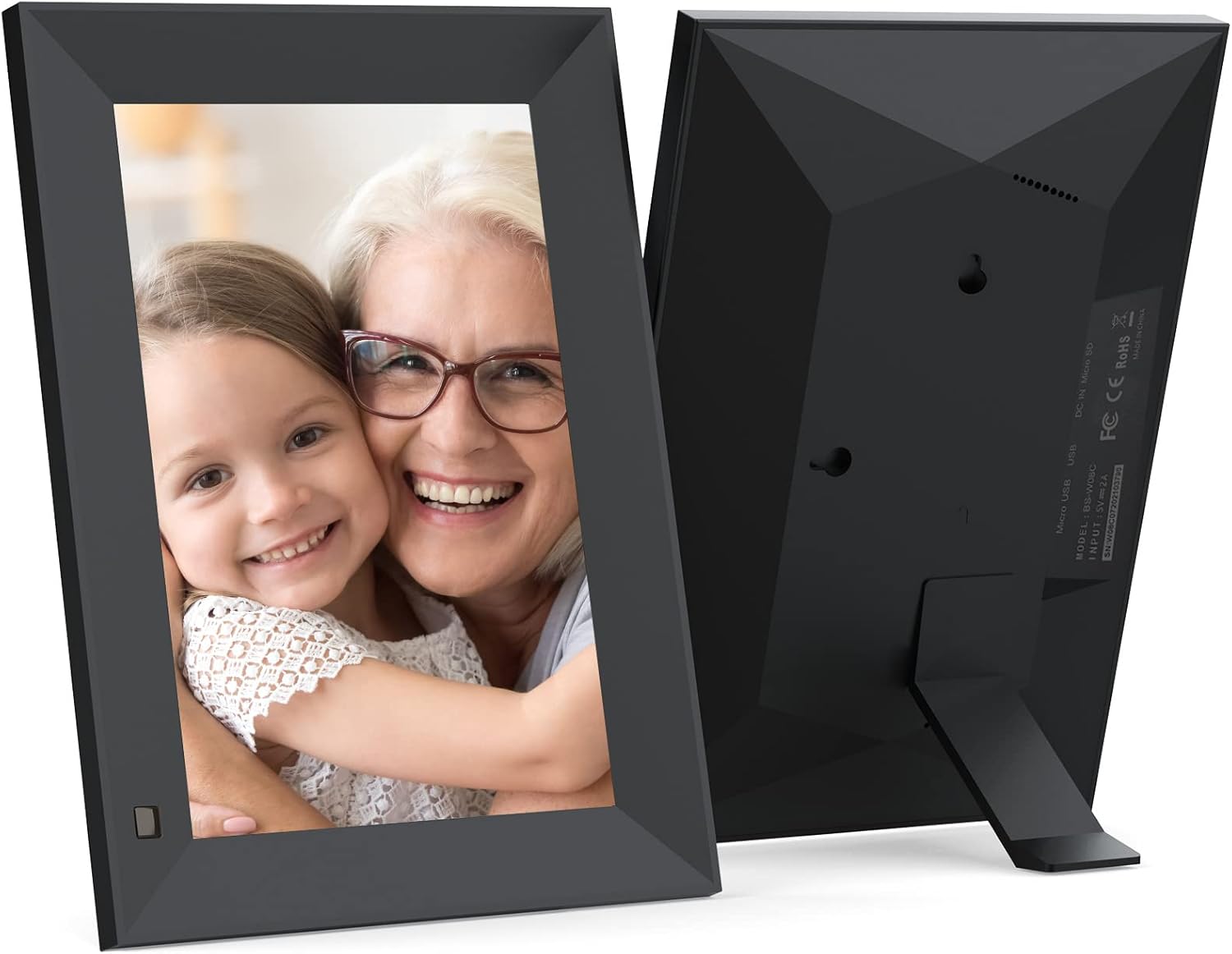 Promo Discount Up To 70% Off BSIMB WiFi Digital Picture Frame 8 Inch Digital Photo Frame 16GB 1280x800 IPS Touch Screen Motion Sensor, Upload Photos/Videos via App, Email, Portrait and Landscape