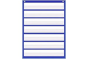 Auchq Yellow Pocket Chart Fostering Academic Success