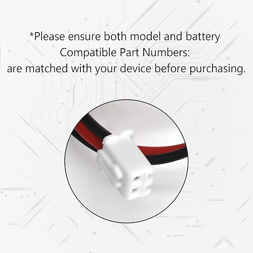 Miniatura 4 de YUTSUJO Paquete de 2 baterías de repuesto para DISON KRH-1551 JLEU9, OSA107, PowerSonic A5289-1, señal de salida de emergencia