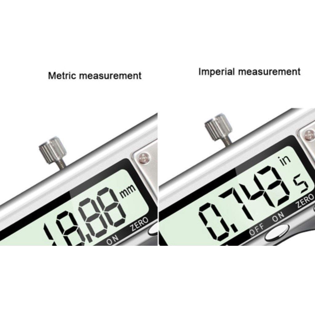 Suwalizki Elektroniczny Cyfrowy Cyfrowy Zacisk Ze Stali Nierdzewnej Vernier Caliper High Precision Industrial Pomiar Narzędzia Zakres: 0-150mm