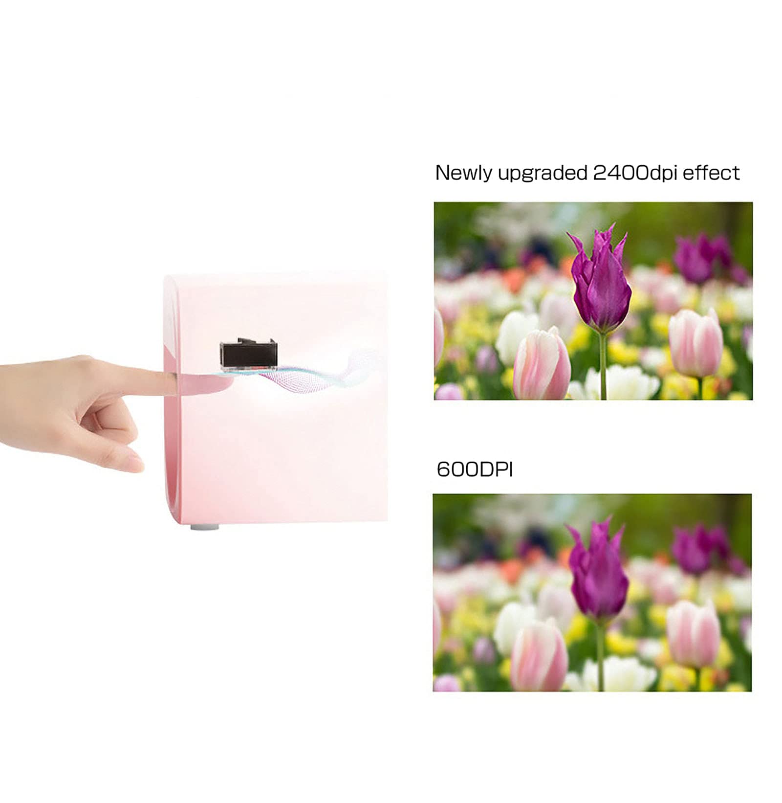 Impresora de Arte de Uñas, Máquina de Manicura para el Hogar con Impresión de Uñas en 3D Móvil Automática, Paquete de Gel para Uñas, Cepillo para Esmalte de Uñas y Lámpara para Uñas