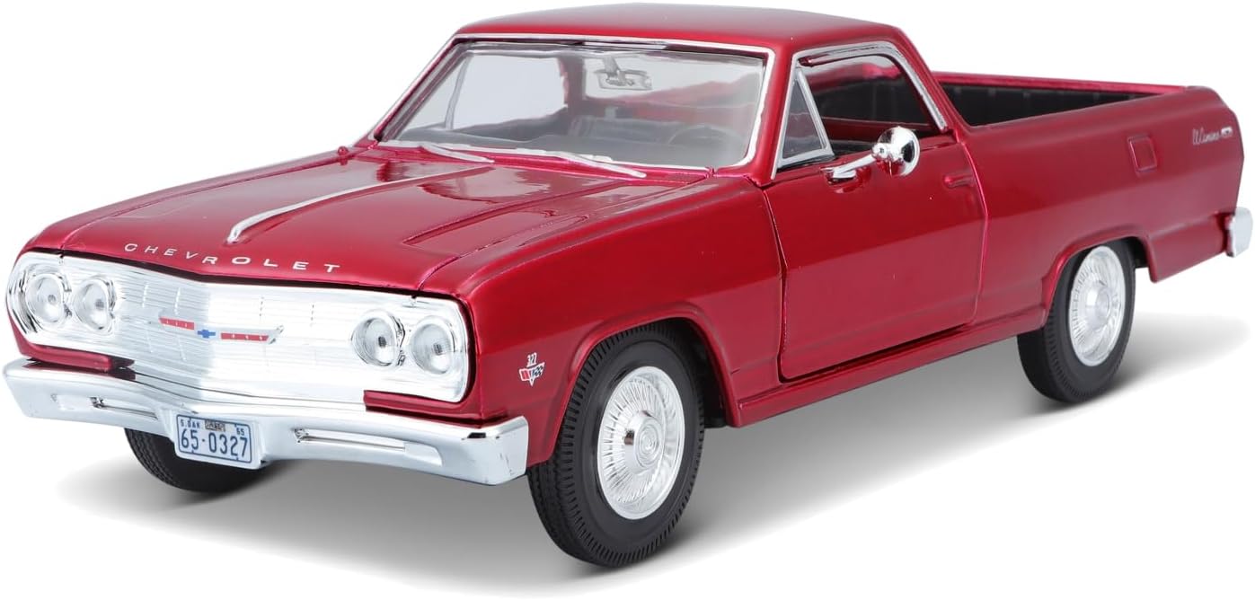 Maisto 1:25 1965 Chevy El Camino Diecast Vehicle (Colors May Vary)