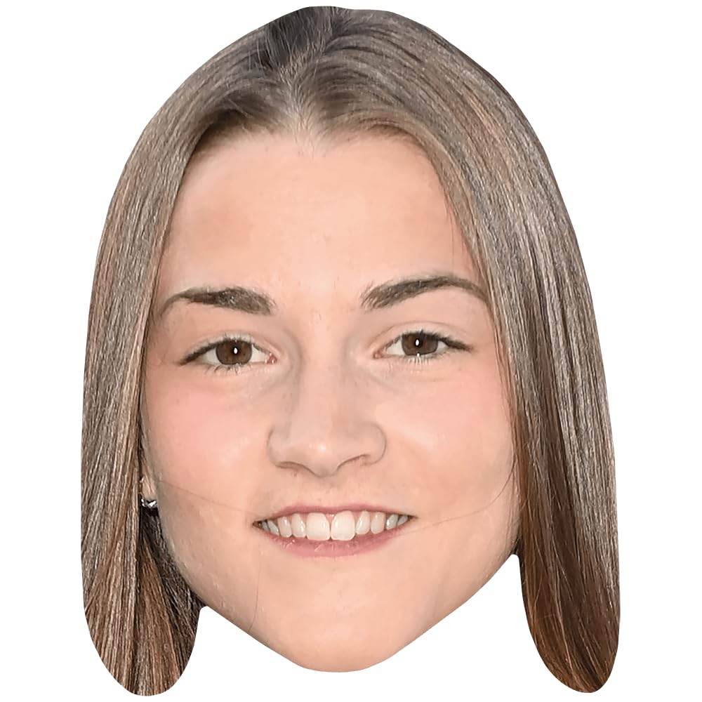 Jess Park (Smile) Celebrity Mask, Flat Card Face, Fancy Dress Mask