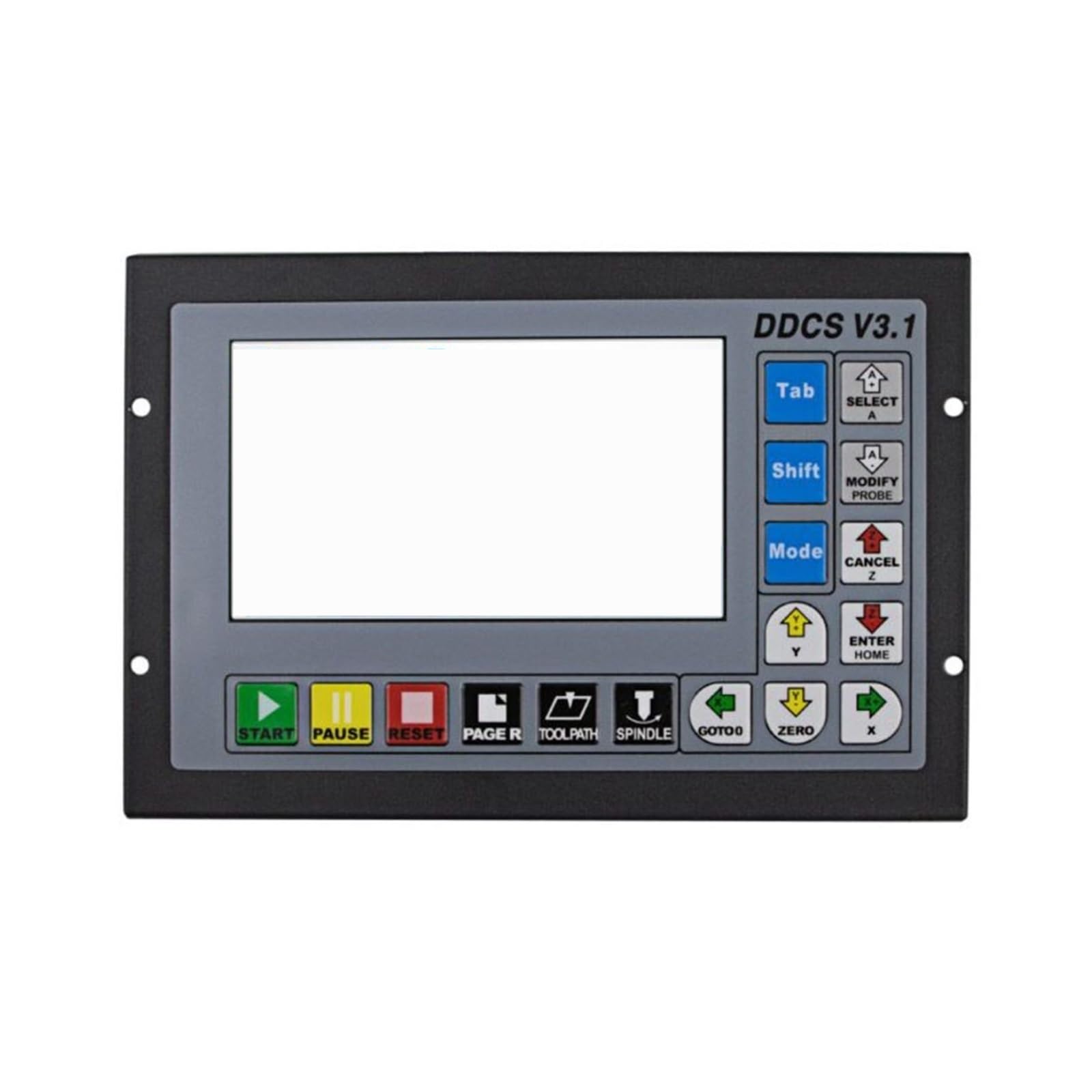 Kontroler CNC, DDCSV3.1 CNC Offline System Sterowania Ruchem Kontroler Ruchu Silnika Zamiast Metalowej Obudowy Systemu do routera CNC, tokarki(4 axis)