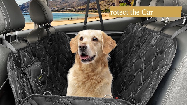 nanbowang Dog Car Seat Cover 54 Inch Protector Waterproof Scratchproof Nonslip Hammock for Dogs - Image 8