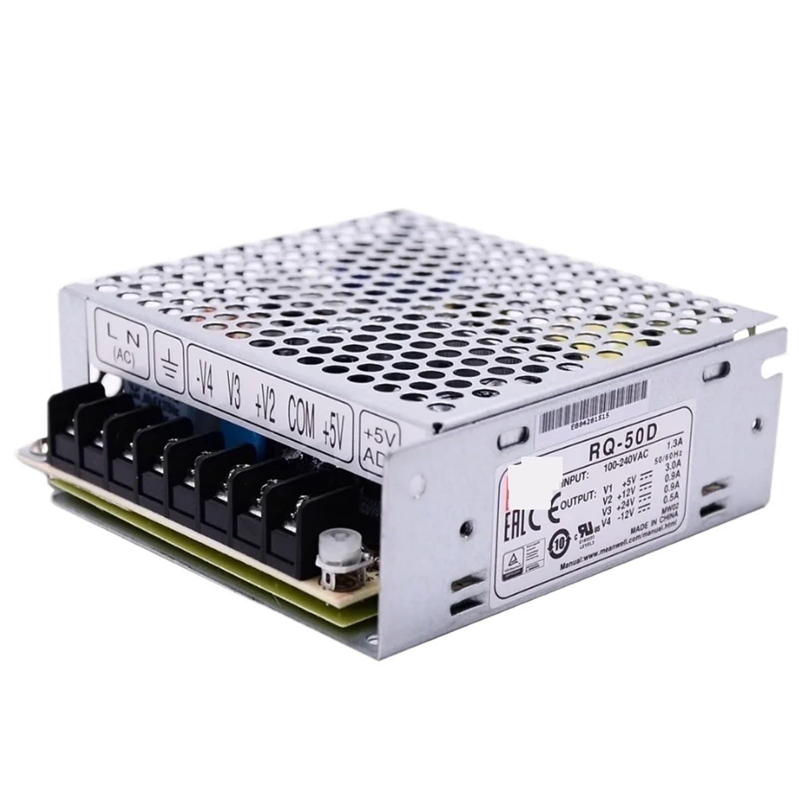 Fuente RQ-50D de 50W que elimina el ruido eléctrico en sistemas de cámaras